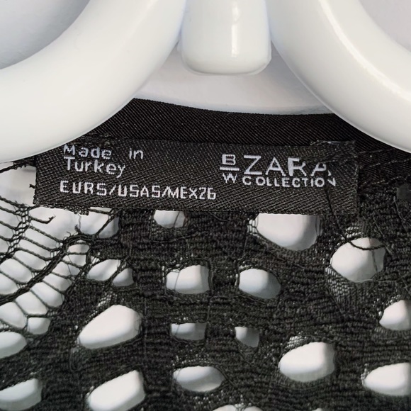 Zara Black Blouse (S) - Picture 2 of 2